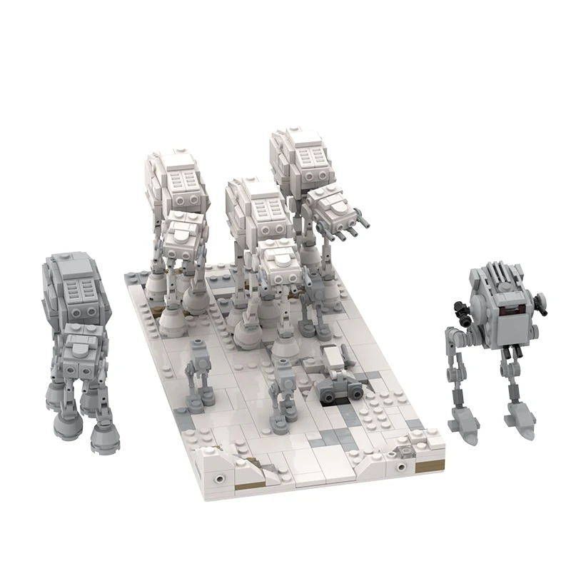 

MOC High-Tech Battle Space Series Building Blocks Bricks Sets Model DIY Toys For Kids Boy Birthday Gifts 936PCS