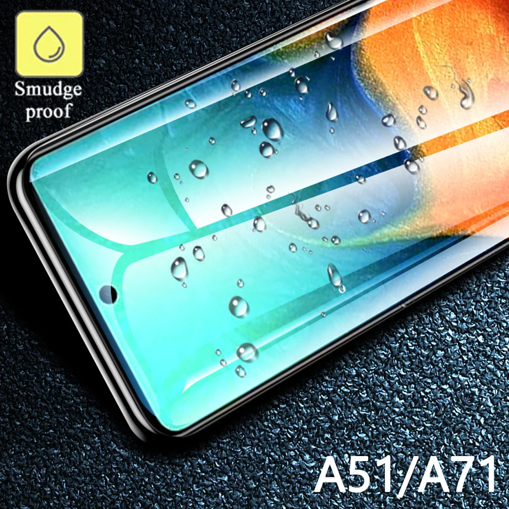 Защитное стекло и объектив камеры 2 в 1 A 51 71 2019 для Samsung Galaxy A71 A51 Защитная пленка