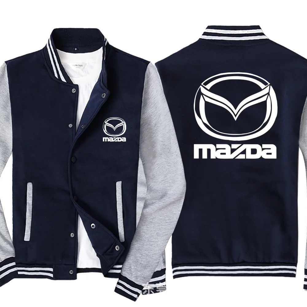 

2020 NEW Sweatshirt for MAZADA Men Slim Fit Jacket Men Hip Hop Harajuku Unisex Baseball Jacket uniform