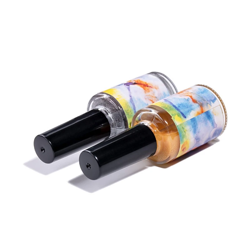 Акварельные чернила лак для ногтей Цветущий гель дымовой эффект мраморная