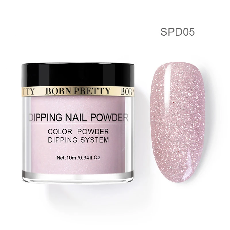 BP-SPD05 Born pretty, голографическая погружение порошки для ногтей градиент окунания блеск украшения длительным, чем УФ гель натуральный сухой без лампы лечения - Цвет: BP-SPD05