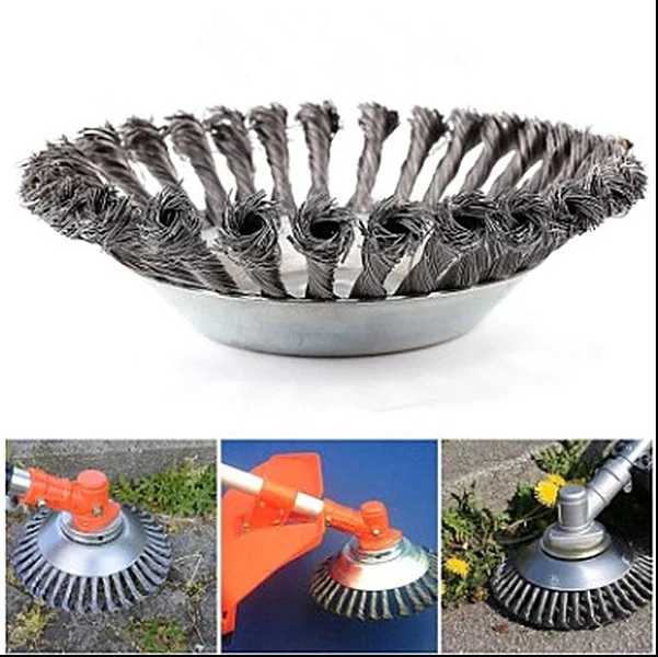 2019 НОВАЯ щетка резак стальной проволоки удаления ржавчины поднос лезвия Триммер