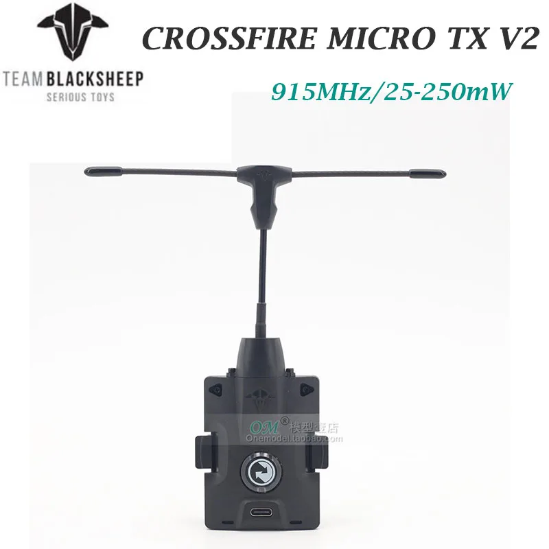 Оригинальный черный овец TBS Crossfire Micro TX V2/с передатчиком nano SE CRSF 915 МГц
