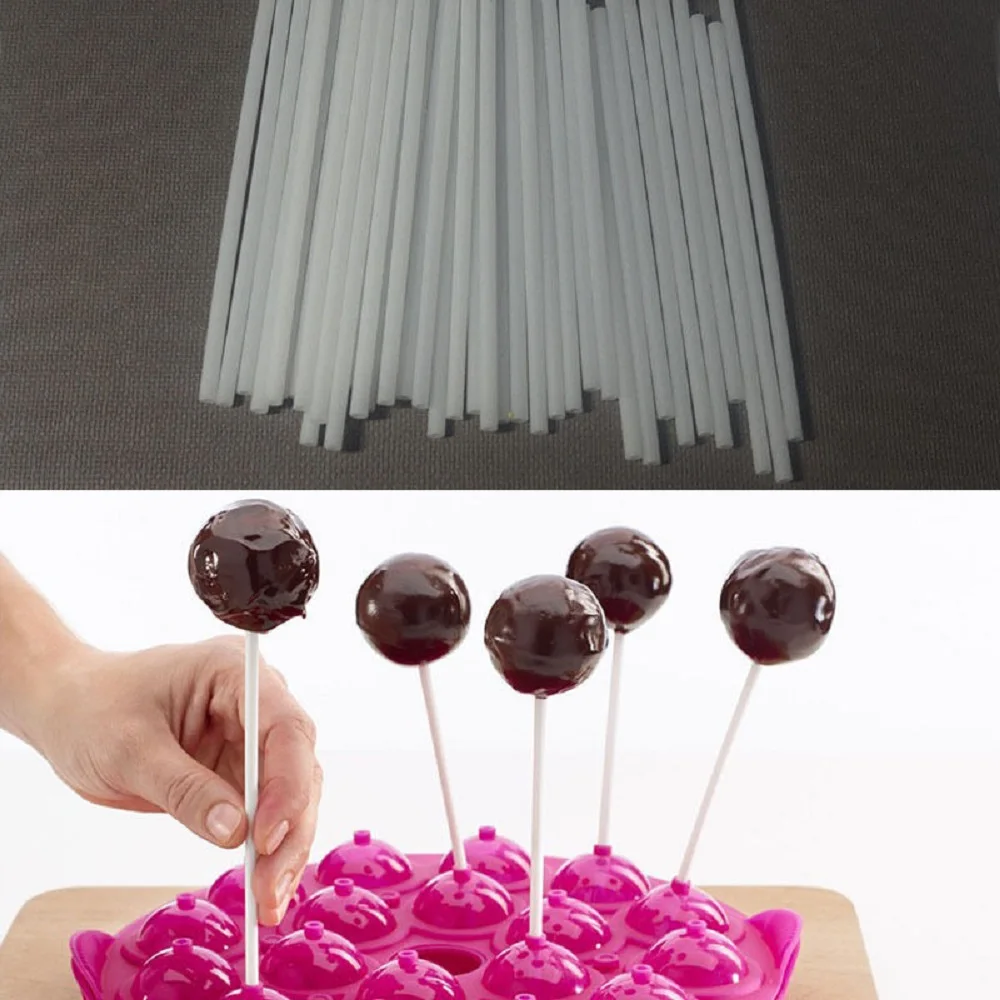 Присоска для еды палочка пластиковые палочки присоска поп торта леденцов