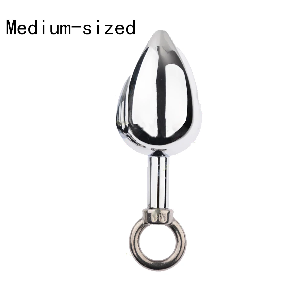 Металлическая Анальная пробка массажер простаты анус мастурбатор расширитель