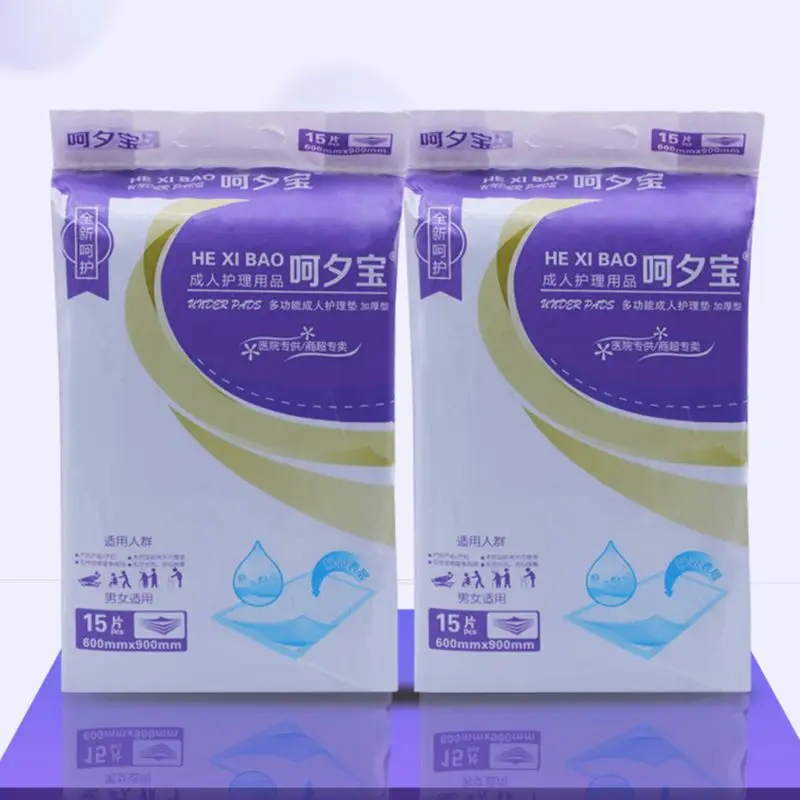 15 шт./упак. одноразовые пеленки недержании Водонепроницаемый сильное всасывание