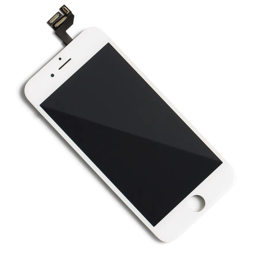 Черный/белый ЖК-дисплей в сборе с дигитайзером для iPhone 6S без битых пикселей