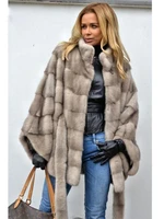 winter coat warm casual faux fur women abrigo female clothing batwings sleeve furry outerwear plus size thicken fluffy overcoat