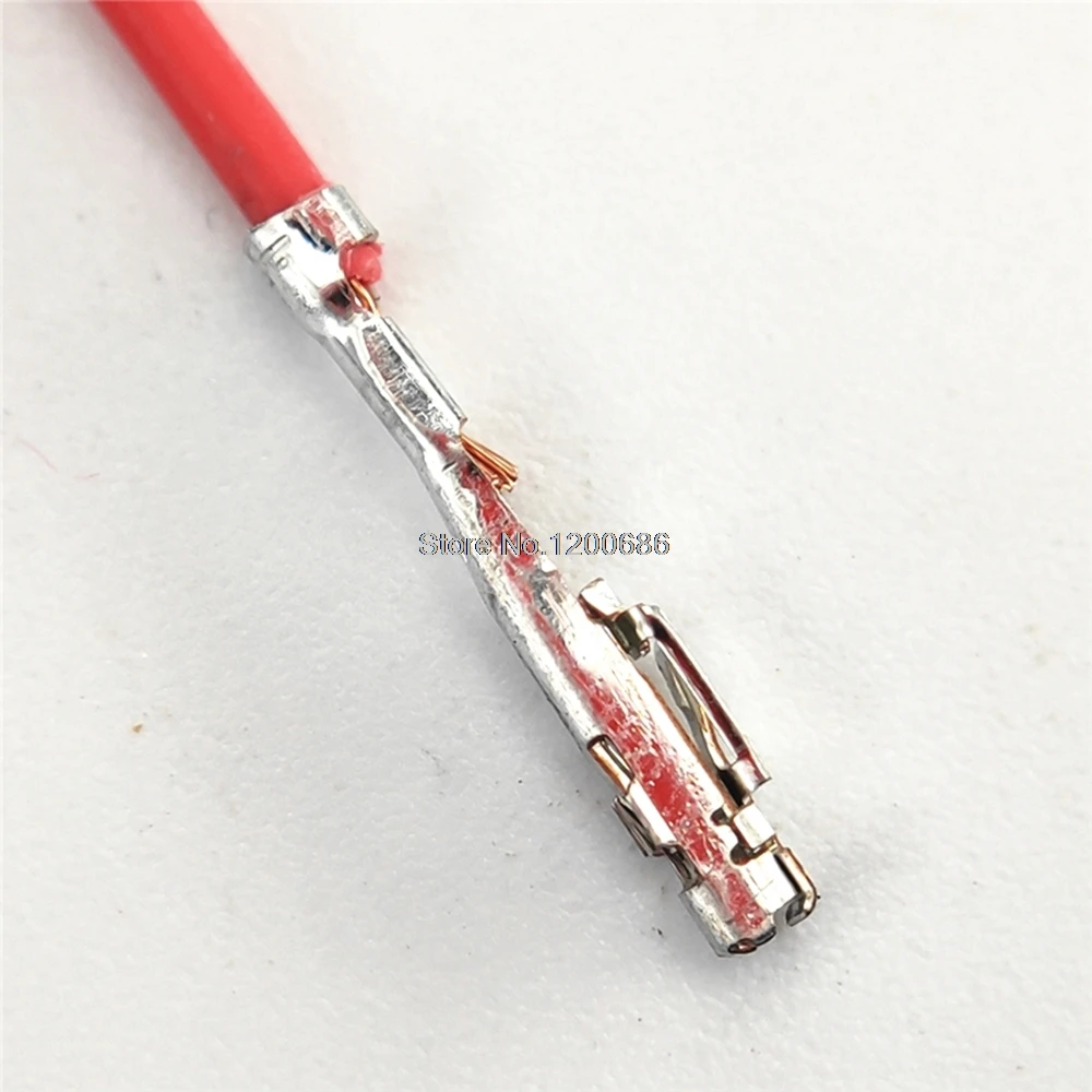 

15CM 22AWG Male Female Toyota Corolla dashboard male female connector terminal 1674312-1 auto wiring harness unsealed connector