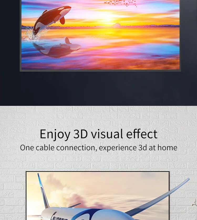 GCX Высокоскоростной HDMI 2,0 кабель с Ethernet 4K 60HZ для сплиттера расширитель адаптер PS4 Xiaomi tv Box 0,5 м 1 м 1,5 м 3 м 5 м 10 м 15 м