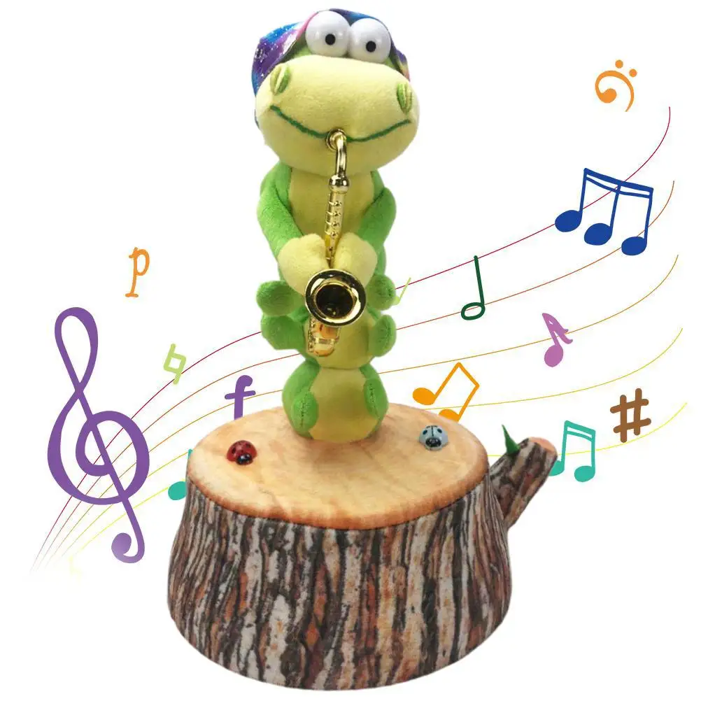 

New Plush Dancing Cactus Toy Electronic Shake Dance With Song Light Recording Bluetooth Speaker Childhood Education Toy Gifts
