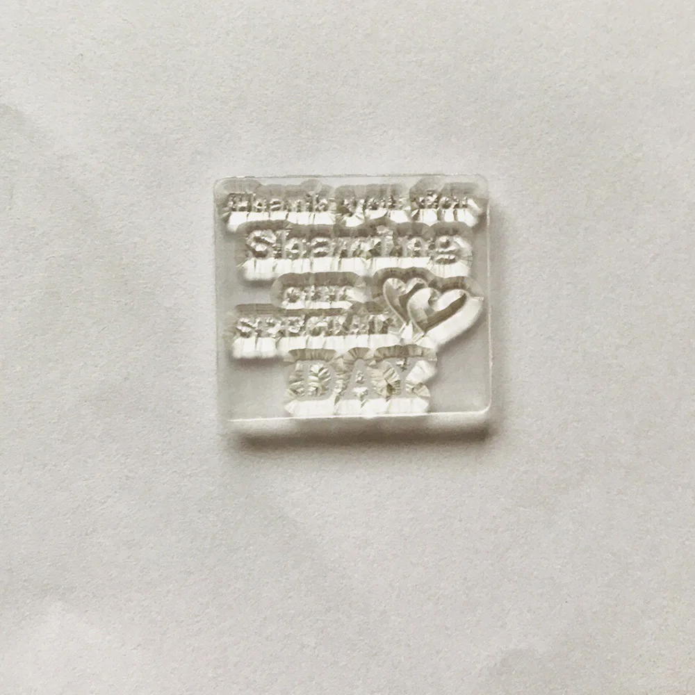 Свадебные популярные прозрачные штампы для скрапбукинга и изготовления