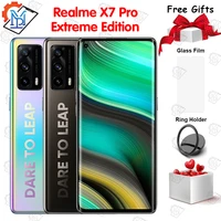 orginal realme x7 pro extreme edition 5g mobile phone 6 55 super amoled 90hz 8gb128gb dimensity 1000 android 11 smartphone