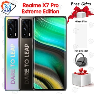 orginal realme x7 pro extreme edition 5g mobile phone 6 55 super amoled 90hz 8gb128gb dimensity 1000 android 11 smartphone free global shipping
