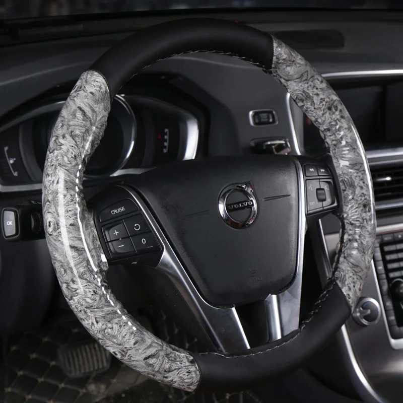 Car ice machine weaving breathable steering wheel sets Hand-stitched for BMW E36 E46 E39 | Steering Covers