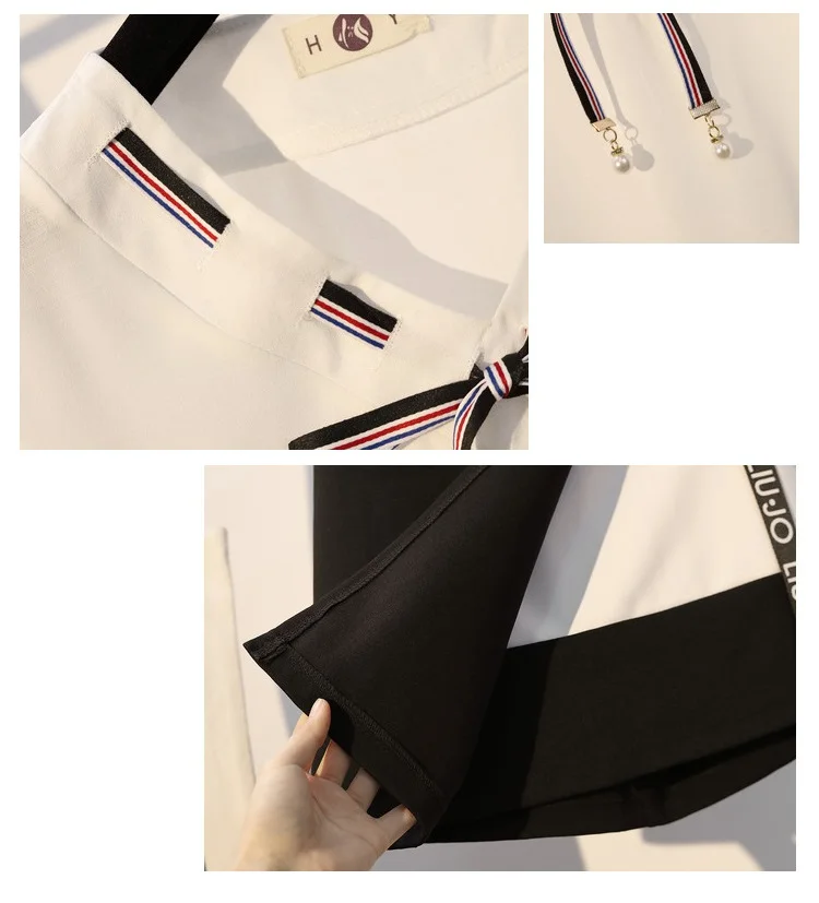 Летний модный тонкий комплект из двух предметов комплекты юбок женские