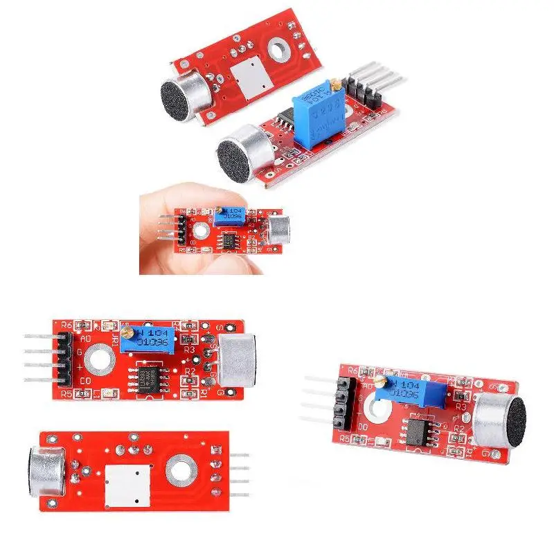 Microphone Sensor AVR PIC High Sensitivity Sound Detection Module SGA998 | Электроника