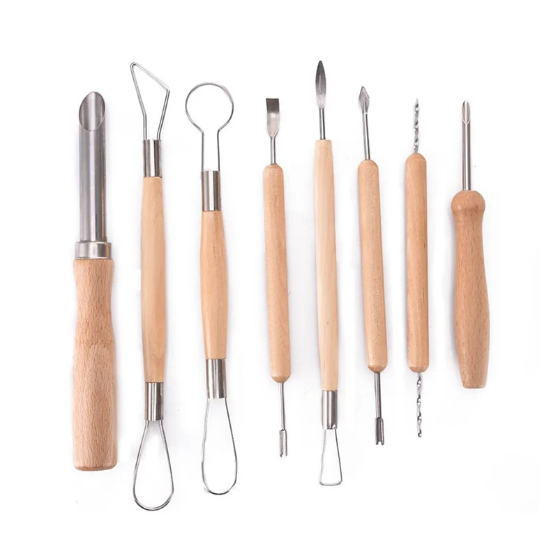 

8 шт., набор для моделирования глины, 8 шт.