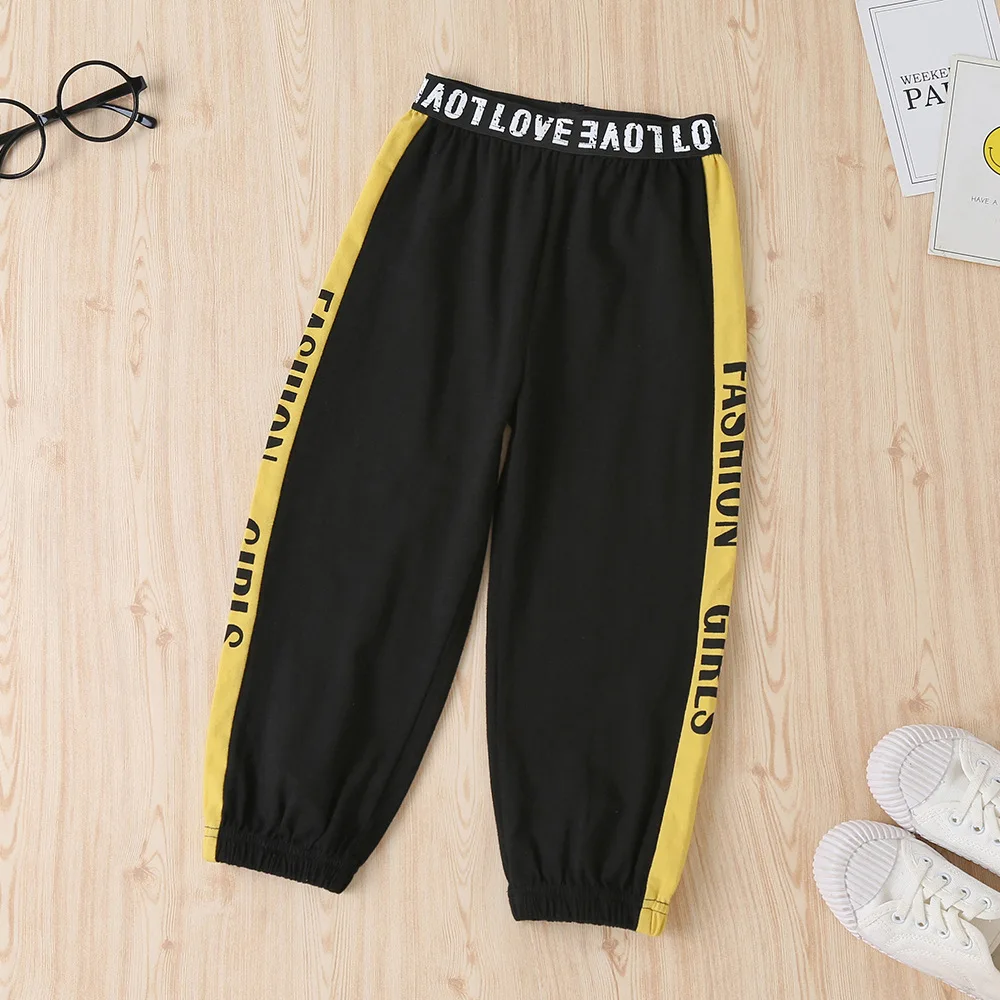 

Yellow Fashion 2-7Y 2PCS Kids Baby Girls Autumn Clothes Long Sleeve Tops+ Pants Tracksuit Outfit Set Casual Clothing