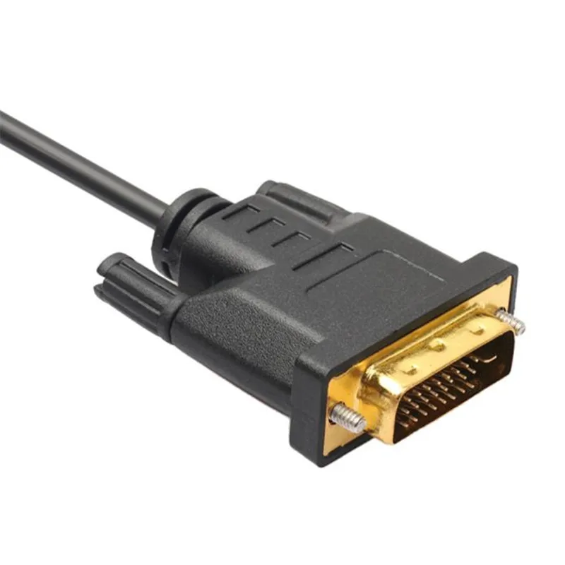 Конвертер HDMI в DVI 1 м кабель типа папа конвертер для HDTV hdmi кабели dvi 53123A|Кабели DVI| |