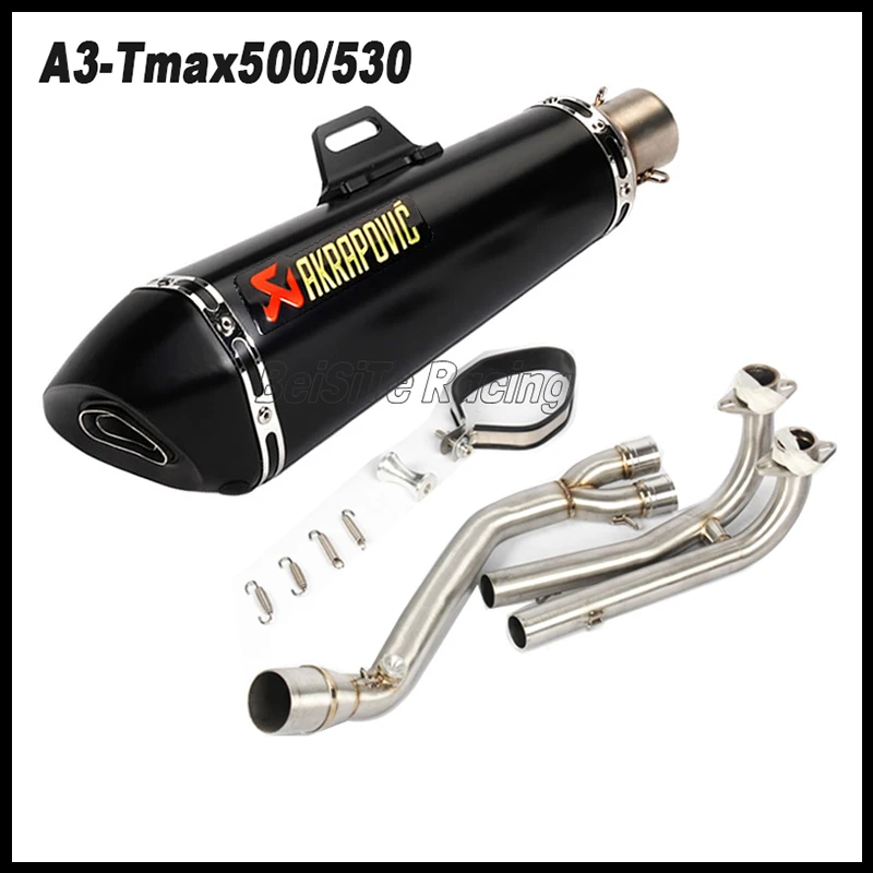 A3 Sticker Слипоны для Yamaha TMAX 530 TMAX 500 TMAX530 TMAX500 2008- TMAX мотоцикл Akrapovic глушитель Выхлопная система - Цвет: A3 Sticker