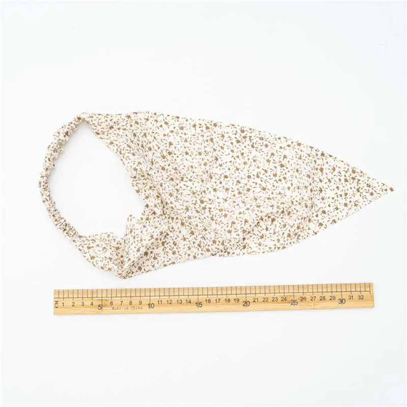 

Floral Printting Women Girls Bandanas Triangle Hair Scarf Hairbands Scrunchies Headbands 2021 Fashion Hair Accessories Turban