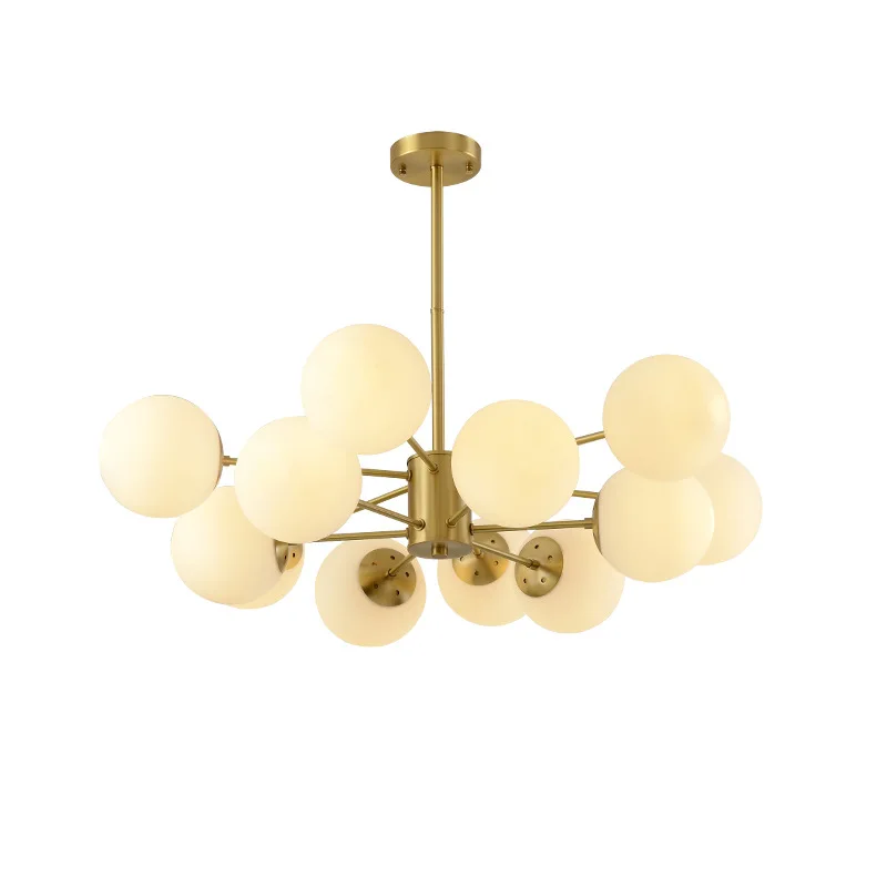 Золотой магический Bean светодиодный подвесной светильник s для столовой