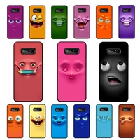 yndfcnb funny face phone case for samsung note 3 4 5 7 8 9 10 pro plus lite 20 ultra