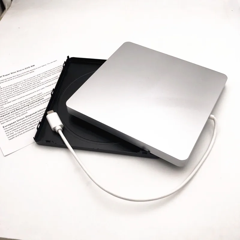 TYPE-C USB-C внешний Дисковод DVD горелки чехол для MacBook Air Pro iMac Mac mini супердрайв |