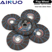 100115125mm professional flap discs sanding discs 60grit grinding wheels blades angle grinder abrasive tools 13610pcs
