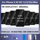 ЖК-экран для iPhone X, XR, XS Max, 12 Pro Max, с сенсорным 3D дисплеем