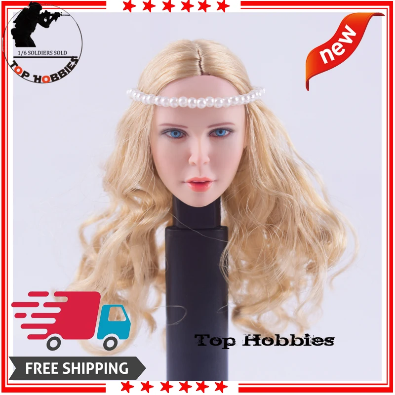 

Фигурка аниме 1/6 1:6 масштаб Женская фигурка аксессуары форма женской головы скульптура маленькая принцесса F 12 дюймов PH фигурка JodolBody