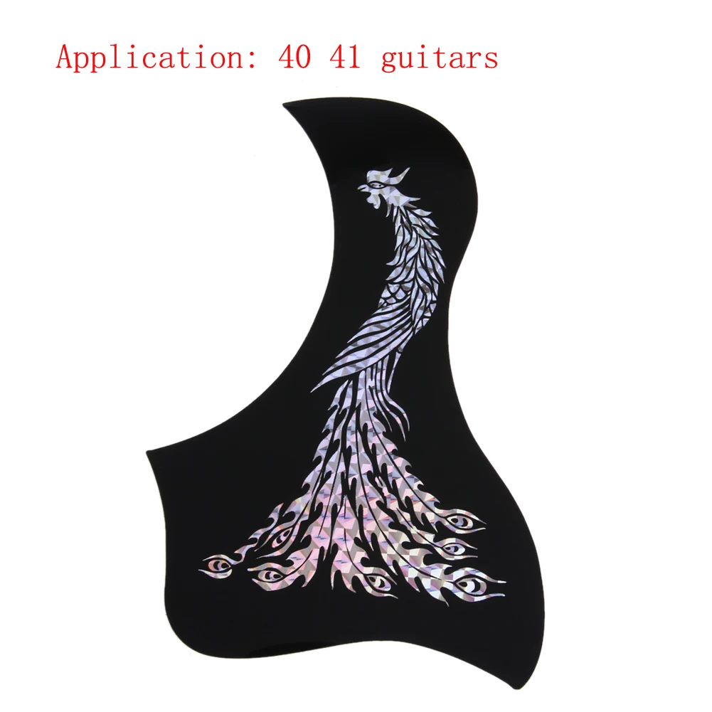 Акустическая гитара pick guard pick Guard Dickquard самоклеящаяся целлюлоидная пластина для 4" 40" 3" 38" аксессуары для гитары - Цвет: Type 11