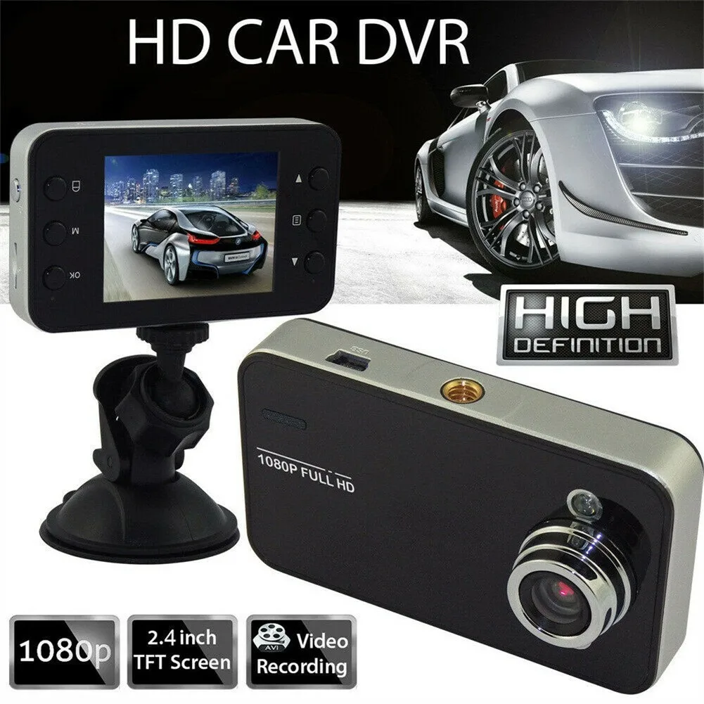 

In CAR DVR Compact Camera Full HD 1080P Recording Dash Cam Camcorder Motion Camera 140 A+ Degree High-resolution Ultra Wide Angl