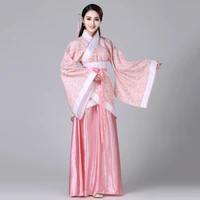 woman chinese traditional ancient dance costumes women national stage ethnic hanfu embroidery tang suit birthday dress ladies