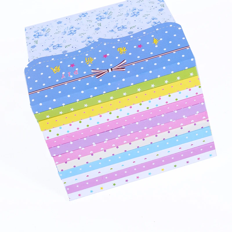 72 шт./упак. DIY квадратной формы с цветочным узором и рисунком в виде птичек оригами