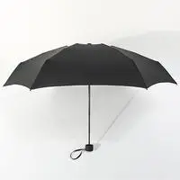 no Black surface K 18 видов стилей 180 г Сверхлегкий карманный мини зонтик от дождя, Ветрозащитный прочный 5 складных солнцезащитных зонтов, портативный свежий солнцезащитный зонтик - Цвет: no Black surface K