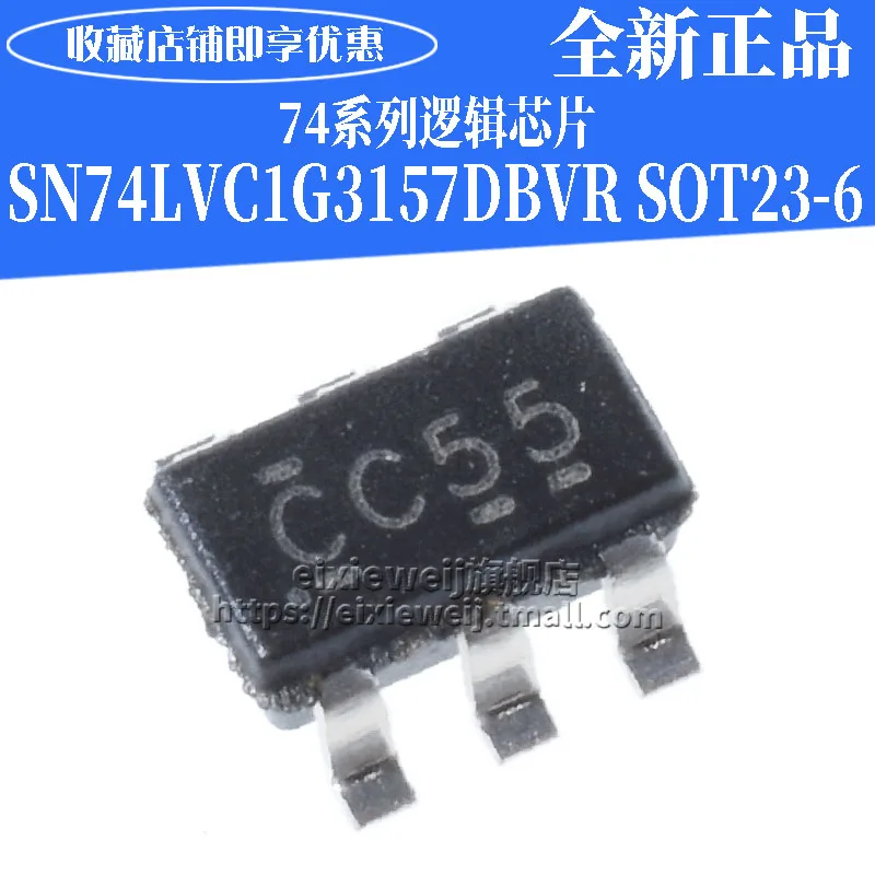 20PCS SN74LVC1G3157DBVR SOT23-6 CC55 CC5R CC5K |