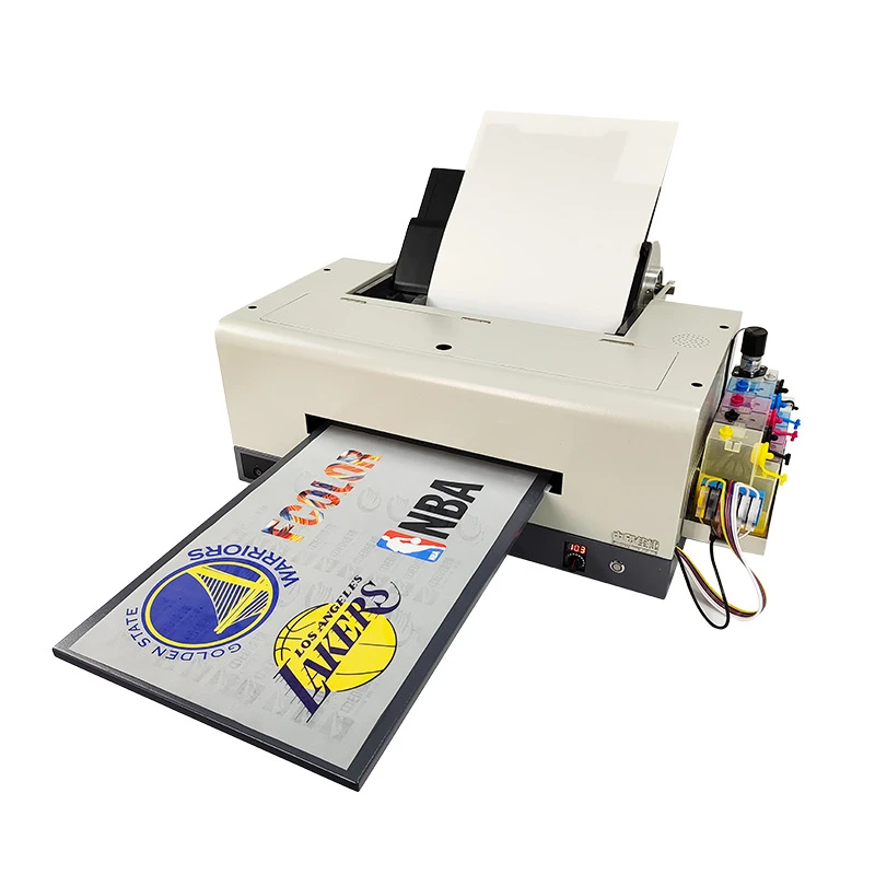 

Promotion A3 DTF Heat Transfer Printer L1800 For Hot Stamping Printing PET Vinyl Film For Cotton T-shirt With RIP Software