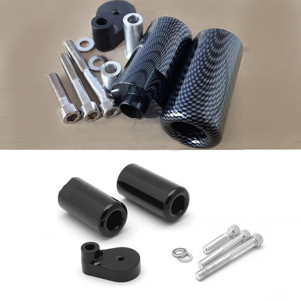 Мотоцикл для 2008 2009 Yamaha YZF R6 / YZFR6 углеродный без обрезания рамка Слайдеры защита от