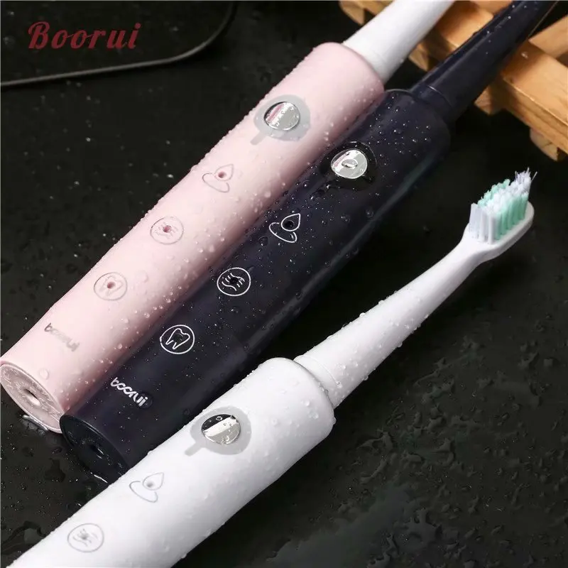 Зубная щетка электрическая Звуковая 6 режимов с 3 сменными