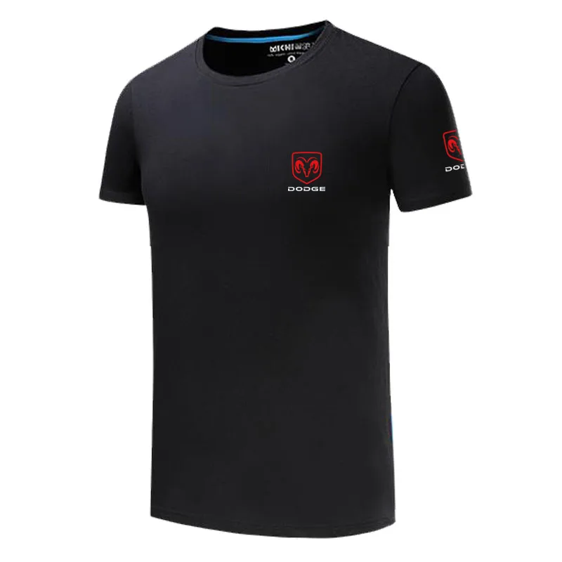 2 Бренд Dodge T футболка Homme Лето хлопок короткий рукав Мужская футболка Homme - Цвет: 2