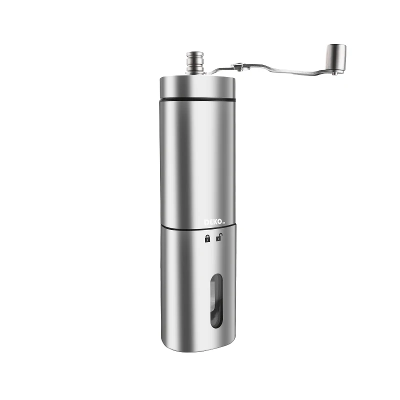 

DEKO Hand Manual Coffee Portable Grinder Adjustable Ceramic Coffee Bean Mill Stainless Steel Kitchen Mills Tools