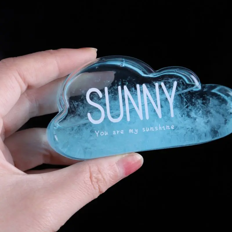 Cloud Weather Forecast Bottle for Birthday Barometer Gift Home Decoration Summer Winter Sunny Station Desktop Ornament | Дом и сад