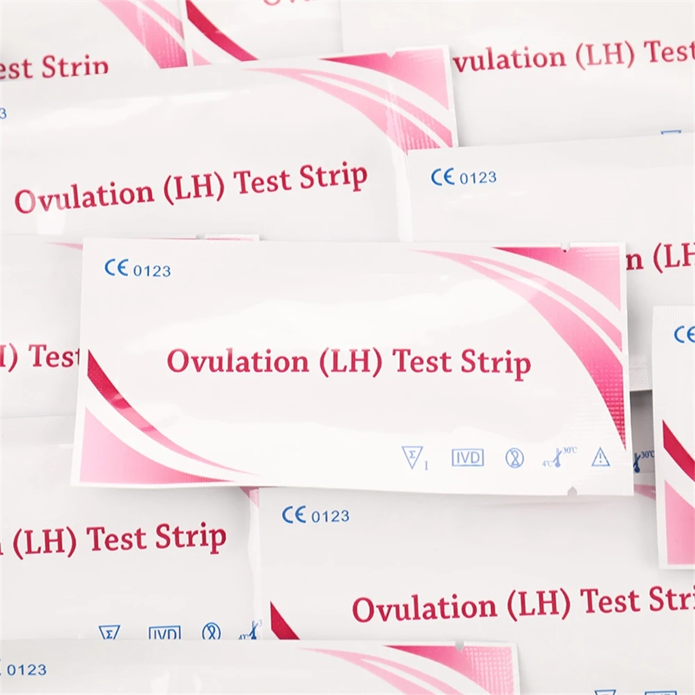 Fertility For Woman Ovulation Strip 50 PCS Easy Home Rapid Test Kit 25miu With Urine Cups Fast Shipping 24 Hours | Красота и здоровье