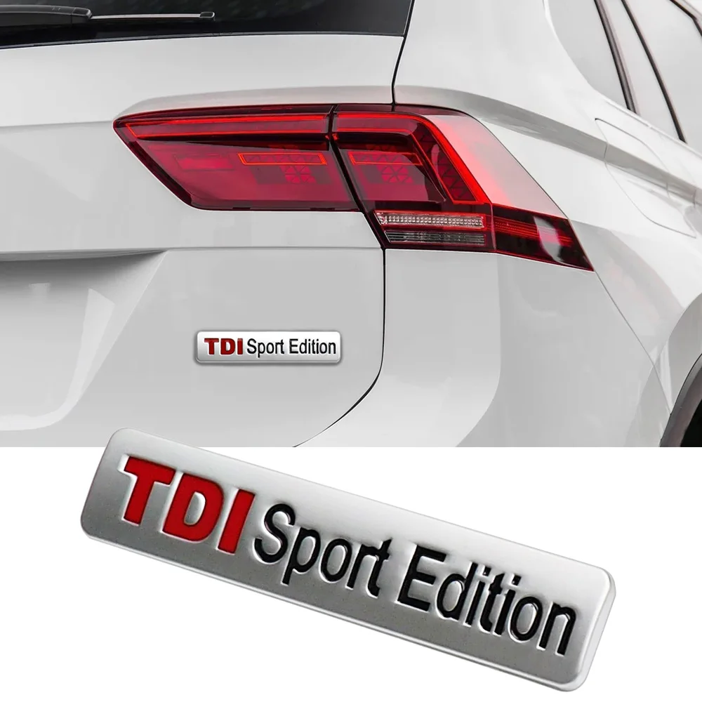 Табличка с логотипом TDI Sport Edition для Volkswagen VW Tiguan Touareg Golf Passat Scirocco крыло багажника 3D