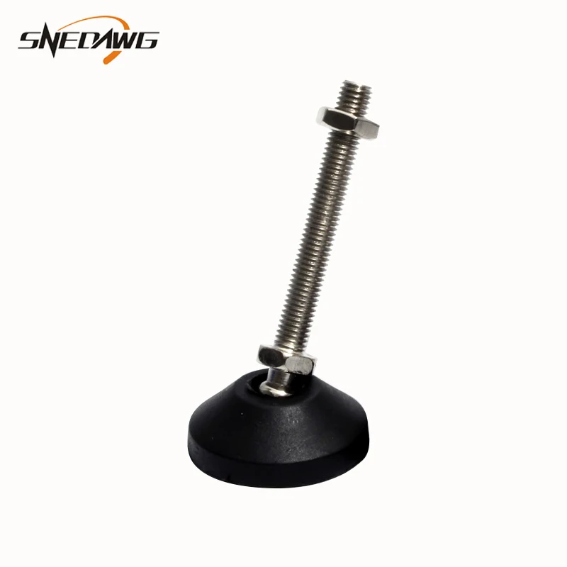M8/M10 направленная Регулировка ноги чашки нейлон Универсальный копыта