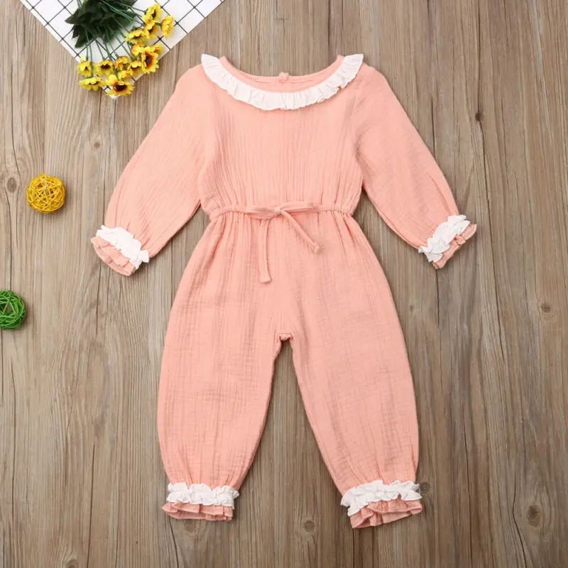 Соединенное Королевство Осенний комбинезон Милая одежда для маленьких девочек