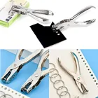 Металлический Дырокол для школы и офиса, ручные инструменты для скрапбукинга с одним отверстием, 8 страниц, аксессуары для дома