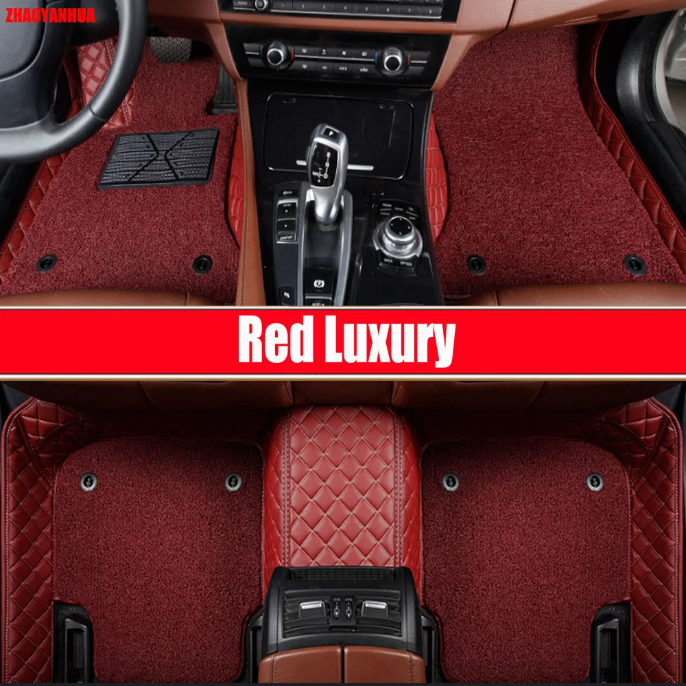 

ZHAOYANHUA Car floor mats for Nissan Rouge X-trail Altima Qashgai Sentra 6D car-styling floor liners(2006-)